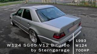 MERCEDES W 124 SG 65 разгон