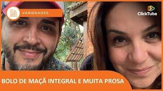 Casa em Verso e Prosa - Bolo de Maçã Integral e muita prosa