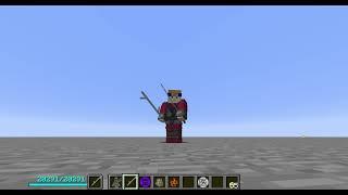 Kiba blades (one of the 7 swords of the Mist) in minecraft