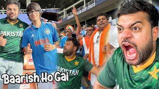 Watched India Vs Pakistan In Stadium With Sourav Joshi  | Baarish Ne Poora Match Kharaab Kar Diya 