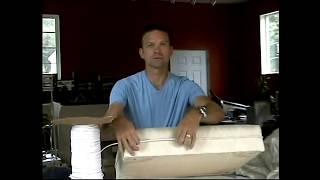 DIY Ottoman Reupholstery Part 1