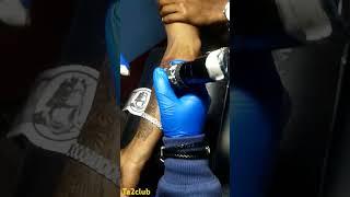 Live Tattoo | No More Fear| Tattoo Making Process| #tattoink #tattooideas #tattooartist #blackwork