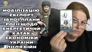 мобілізацію, експорт зброї, плани росії щодо енергетичних атак, економіки України після війни