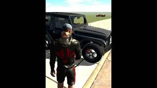 mahindra thar jumping cheat code in Indian bike driving 3d #shorts #viral  @rohitgamingstudio6902