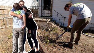 I Gave This Veteran $10k and TRANSFORMED His Entire Yard for FREE - Overgrown Yard Cleanup