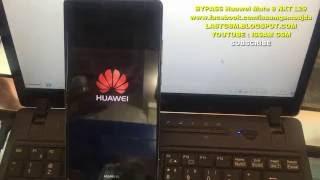 Huawei Mate 8 NXT L29 BYPASS GOOGLE ACCOUNT REMOVE FRP 2016