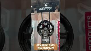 TE37’s at Volk Wheels Booth SEMA SHOW 2023