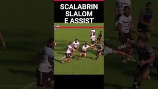 La meta di Sanchez di Vicenza dopo la  cavalcata di Scalabrin . #SerieAelite #vicenza #rugby