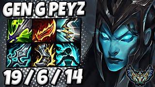 Kalista vs Jhin ADC [ Gen G Peyz ] Korea Challenger Patch 14.8 