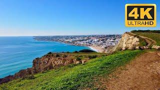 Afternoon walk on the cliff of Rocha Negra, Algarve - (4K) HDR (Portugal)