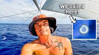 Visiting a SUNKEN ISLAND in the Middle of the Ocean! (Sailing Across the Pacific)