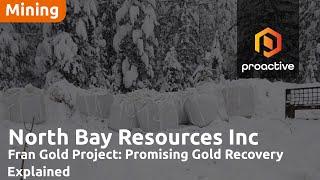 North Bay Resources reports 97% gold recovery from Fran Gold Project metallurgical studies