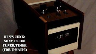 Oddity Archive: Episode 101.5 – Ben’s Junk: Sony TT-100 Tuner/Timer (for U-Matic)