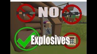 Unturned Glitches - ZERO Explosives Raiding Glitch