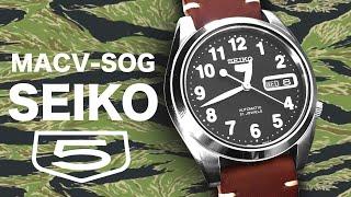 The Military Inspired Seiko 5 You've Never Heard About (SNK381K1 "MAC-V SOG")