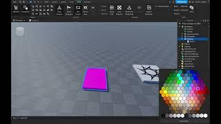 Roblox Studio Меняем цвет объекта как программисты