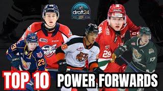 2024 NHL Draft: Top 10 Power Forwards