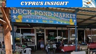 Mój Cypr - niedzielny targ "Duck Pond Market" w Clorace - Pafos