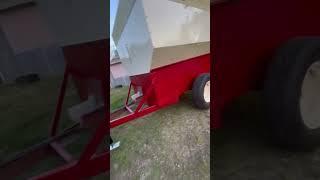 IH auger feed wagon almost finished #farmall #ih #farming #pig #garden #homesteading #hog