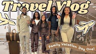 ️ Family Travel Vlog; Day 1 (We Almost Missed Our Flight!)