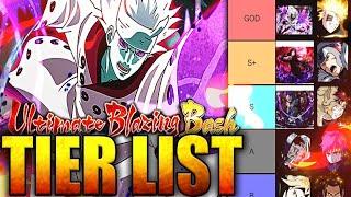 ANNIVERSARY MADARA EDITION!! Blazing Bash Tier List (August 2020) in Naruto Ultimate Ninja Blazing