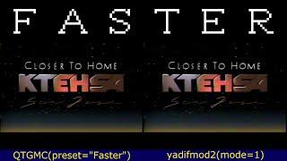 Deinterlacer Stress Test: QTGMC (Faster) vs Yadifmod2