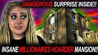 WE GOT CAUGHT RED HANDED INSIDE THE HOUSE OF BOOKS| EXTREME HOARDER TIME CAPSULE LEFT TO ROT AWAY!!