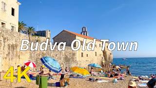 Budva Old Town Montenegro 4K Walking Tour - July 2024