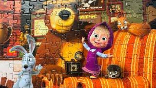 Masha and bear-puzzles