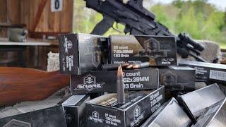 American 7.62x39 ammo! Full test of the Sabre Black Tip on meat, metal, accuracy, chrono, and more!