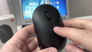 Самая тихая мышка Xiaomi Mi Dual Mode Wireless Mouse Silent WXSMSBMW02