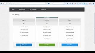 Easy Pricing Tables - WordPress Plugin Tutorial