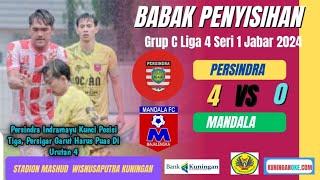 Live Persindra Indramayu Vs Mandala Majalengka| Liga 4 Seri 1 Jabar 2024#kuninganoke