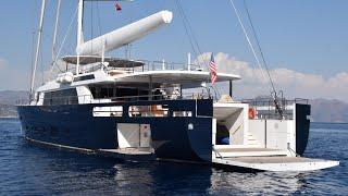 40 m Steel Hull Motorsailer EXTREME walkthrough Yacht For Sale