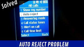 (Solved) Samsung Guru Music 2 Auto Reject Call Problem /Call Rejected /Solved | All Samsung mobile