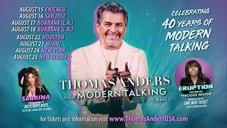 Thomas Anders USA 2024 Tour - Ft. Sabrina Salerno & Precious Wilson