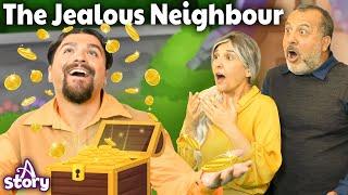 The Jealous Neighbour + The Fisherman and His Wife  |English Fairy Tales & Kids Stories