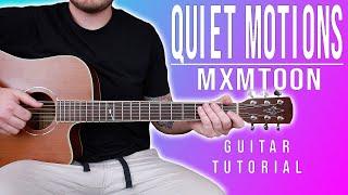 How to Play "quiet motions" by mxmtoon on Guitar for Beginners *TABS*