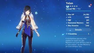 YELAN MAX ASCEND | PULLING FOR YELAN / LEVELING UP EXP AND TALENT