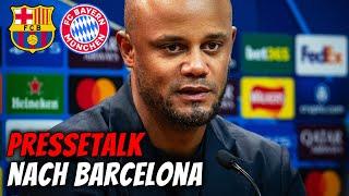 Pressetalk nach FC Barcelona - FC Bayern 4:1 | Champions League