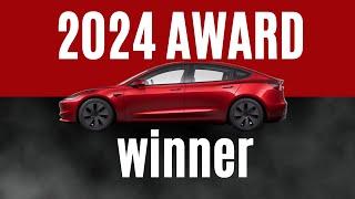 "Tesla Model 3 Review: Electric, Affordable, High-Tech, Award Winner of the Year"