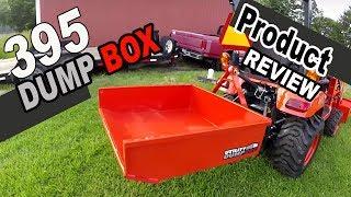 Kubota BX implements product review - MK Martin 395 Utility Dump Box