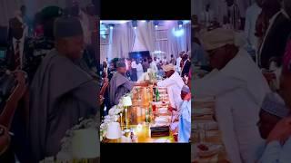 Kashim Shettima shook hand with powerful Nigerian leaders at Ahmed Mu’azu @70th Birthday