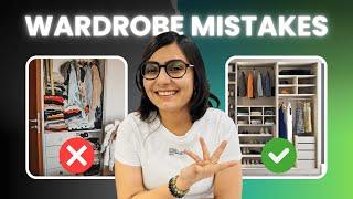 5 Common Wardrobe Design Mistakes (And How To Fix Them!)