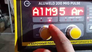 Startweld Aluweld 200 mig puls  небольшой обзор аппарата за малые деньги