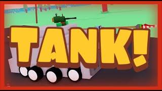 I MADE A TANK! Roblox Road To Grambys!