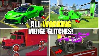 *SOLO* GTA 5 ALL WORKING MERGE GLITCHES In 1 Video After 1.70! The Best GTA 5 F1/BENNY'S Glitches