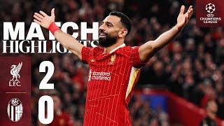 HIGHLIGHTS: Mac Allister & Salah goals at Anfield | Liverpool 2-0 Bologna