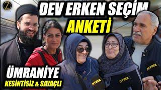 AKP'Lİ ÜMRANİYE'DE DEV ERKEN SEÇİM ANKETİ | İMAMOĞLU ADAYLIĞINI AÇIKLADI | İMAMOĞLU vs ERDOĞAN