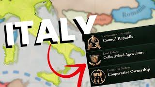 The Crazy Power Of Communist Italy Victoria 3 1.6